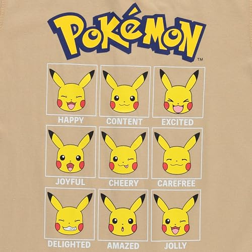Image of Boys Pokemon Pikachu Adaptive T-Shirt & Cargo Sweatpants Set, Pokemon Clothing Little and Big Boys Sizes