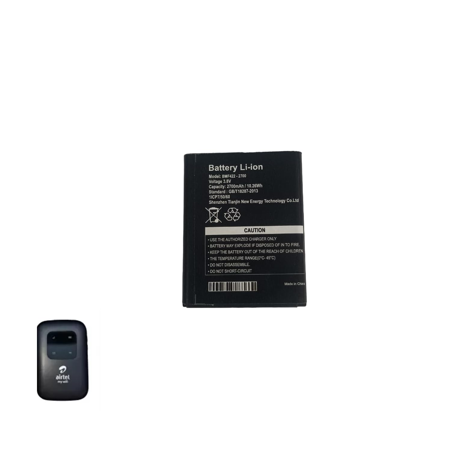 Compatible battery BMF-422 2700 MAH BATTERY for AIRTEL BINATONE BMF-422 MODEL HOT SPOT OTHER BRAND