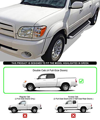 Estribos Running Boards APS para Toyota Tundra 2004-2006 miniatura 2