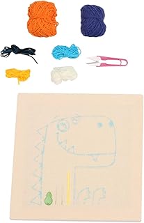 SEWACC Kit De Costura 1 Conjunto De De Aro Kits De Bordado Kit De Artes E Ofícios Kit De Tricô Bolsa De Material De Bordado Padrão De Bordado Material Artesanal Traje