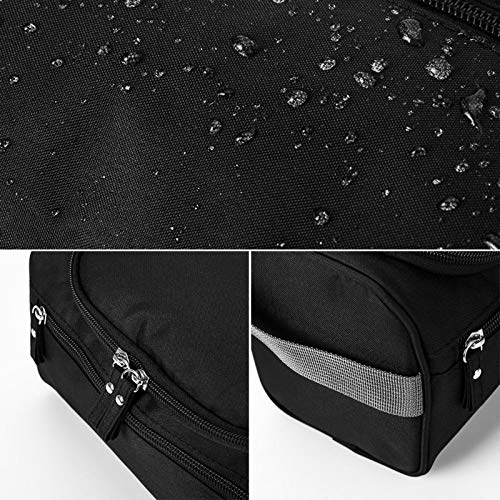 Borsa da Toilette con Cerniera, Impermeabile, per Uomo e Donna, Astuccio per Il Trucco, Custodia per Cosmetici, Organizer per Il Trucco, Kit da Toilette, Pochette da Viaggio.