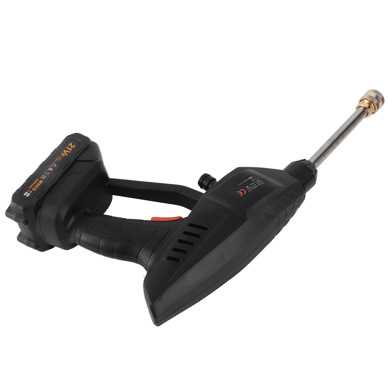 HUIOP Idropulitrice Portatile,Idropulitrice Cordless, Idropulitrice Portatile 120PSI Portatile con Batteria e Caricatore 24V 7500mAhIdropulitrice Elettrica Batteria Ricaricabile per Lavare Auto,