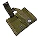 CyberDyer Molle EDC Rifle Ammo Bag Utility Hunting Rifle Magazine Pouch 14 Rifle Shells Cartridge Carrier Case (Army Green)