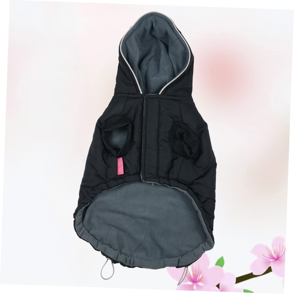 ABOOFAN 3-teilige Hundeweste Zum Warmhalten Baumwollweste Im Dunkeln Leuchtende Jacke Haustier-Schneeanzug Outdoor-hundeweste Größe S Bis L