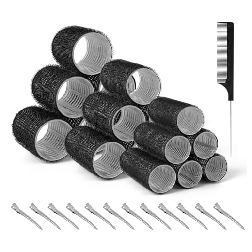 Set de Bigoudis Romon pour Cheveux Bouclés