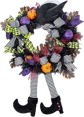 Halloween Wreath Decorations - Halloween Wreaths for Front Door -...