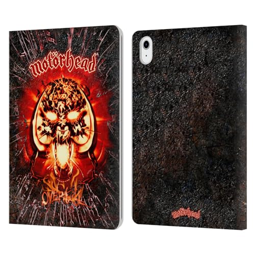 Carcasa de cuero Motorhead iPad Air 2020 tipo libro con tarjetero interior