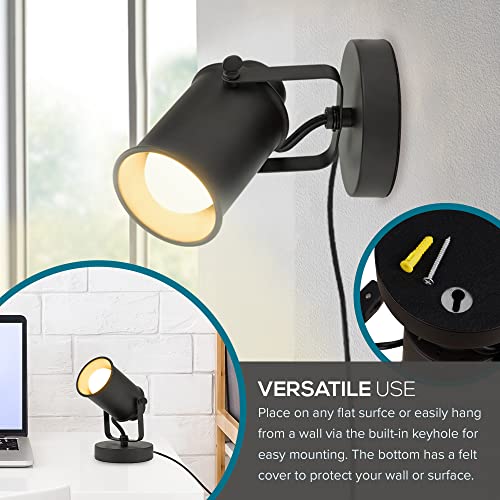 Catalina Lighting 18775-019 Modern Multipurpose Spotlight Desk Or Wall Mount Accent Lamp thumb #3