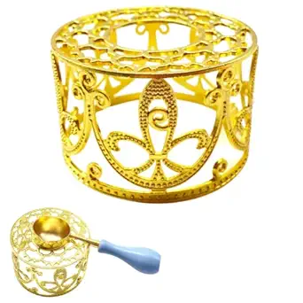 Metal Wax Seal Warmer Wax Seal Stand Wax Seal Furnace for Melting Wax Seal Sticks or Sealing Wax Beads DIY Art Craft