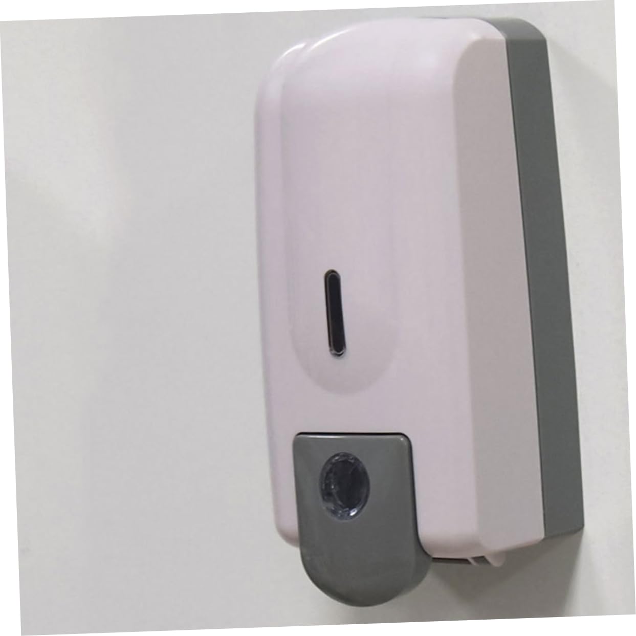 STOBAZA Distributore di Sapone da Parete Manuale Porta Sapone Liquido da Parete Contenitore Vuoto Ricaricabile per Casa e Hotel