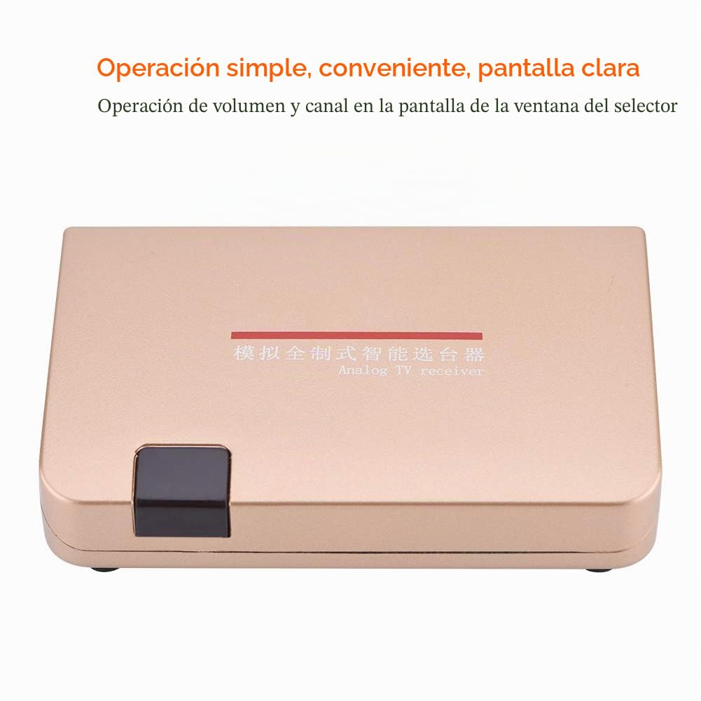 RF a HDMI Todos los Convertidores Estándar Adaptador de Receptor de TV Analógica Todos los Convertidores de Video Estándar Control Remoto 100 240V USS con para Proyectores