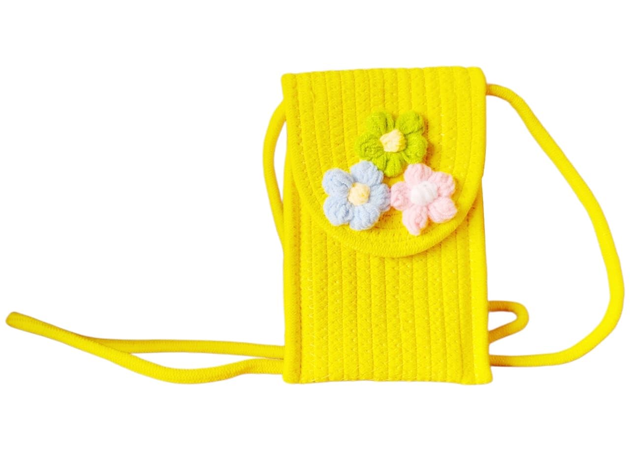 LastN Universal Mobile Sling Bag for Women Side Shoulder Small Crossbody Bag Phone Bag for Women Cell Phone Purse Handmade Jute Fabric-image-42