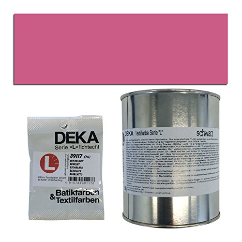 NEU Textilfarbe/Batikfarben/Stoff-Färbefarben, Serie L, 10g, Rosa