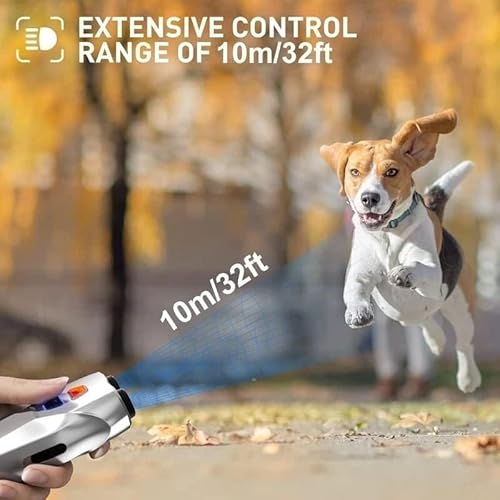 LED Flashlight and Dual Sensors on Dog Deterrent