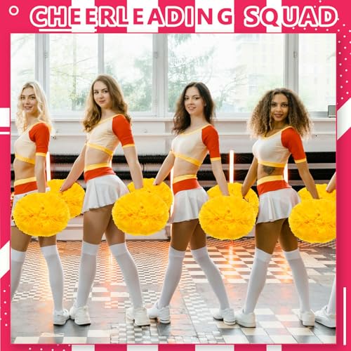 Pompons de cheerleading pour animer les soirées dansantes et matchs de sport