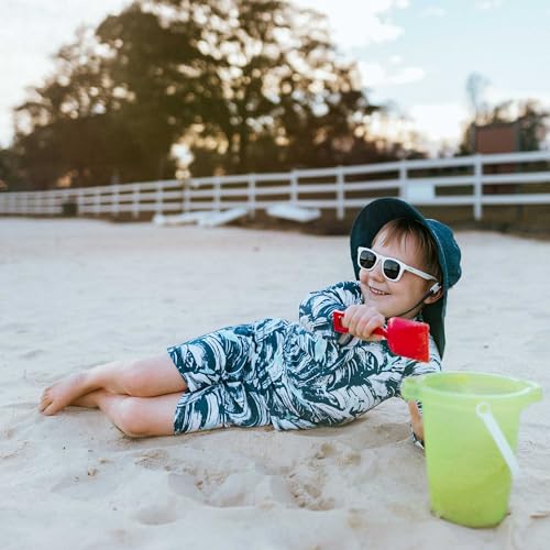 JAN & JUL Long Sleeve 2-pc UV Swim-Suit Set with Shorts (Baby, Toddler, Kids)2