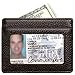 RFID Protect Slim Minimalist Pocket Leather Wallet Card Holder - Brown