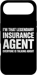 Cool Insurance Art for Men Women Broker Insurance Agent Case for iPhone Air