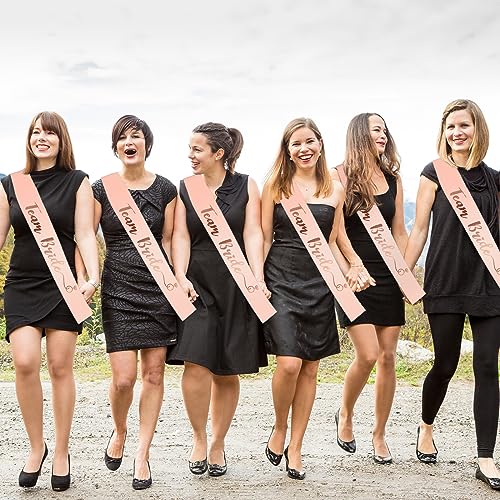 TOPWAYS Hen Party Accessories Team Bride Sash - Image 4