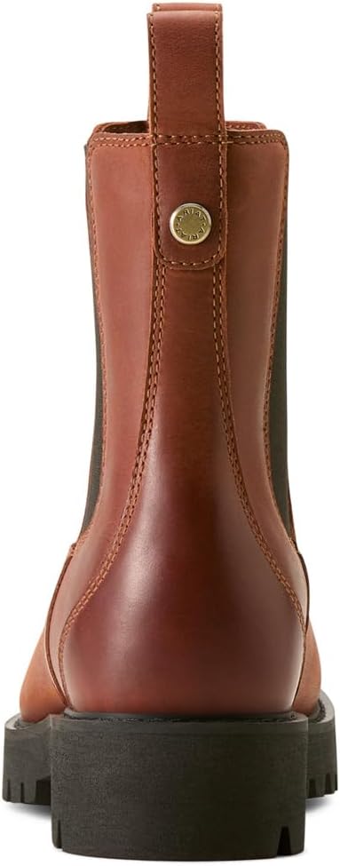 Ariat Women's Wexford Lug Mid Waterproof Chelsea Boot, Rockwood, 6 - Image 5