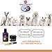Always Bright Eyes -Tear Stain Remover for Dogs And Cats- Complete Set Includes 2 oz. Powder, 4 oz.Liquid And Application Brushes -All Natural- For Maltese, Shitzu, Yorkies, and Light Coated Breeds.