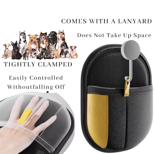 Image of Rhino Ben Pet Hair Remover, Reusable Electrostatic Pet Hair Remover Glove, Electrostatic Gloves Pet Hair Removal, Whimsyard /Velure Pet Hair Removal Glove for Dogs & Cats (2 Pack)