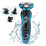 maquinilla afeitar electrica philips 【Motor Potente de Alta Velocidad】 -El poder fuerte elimina más del 20% de la barba cada vez, esta afeitadora eléctrica fácilmente bigote y cualquier peinado facial, lo que le brinda una experiencia de afeitado cómoda y conveniente