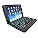 ZAGG Rugged Book Durable Case, Hinged with Detachable Backlit Keyboard for iPad Mini/Mini 2/ Mini 3 - Black