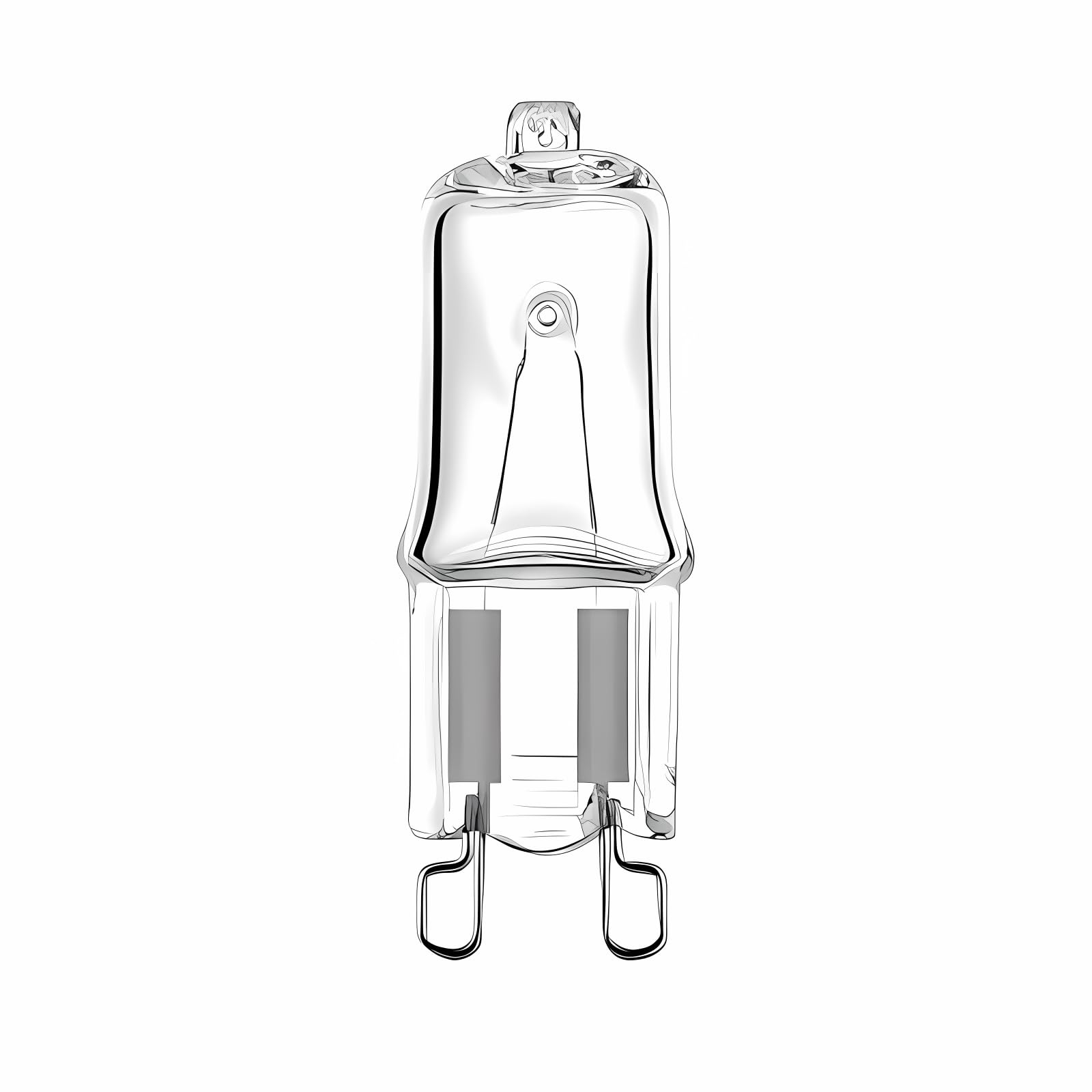 G9 Halogenlampe, 110 V, 220 V, kommerzielle Qualität, 20 W-100 W, lange Lebensdauer, kostengünstiger Ersatz für Mikroskop-Projektor-Beleuchtung (100 Stück/50 W)