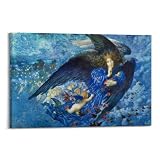 JSWLQ Künstler-Poster von Edward Robert Hughes (Nacht mit 