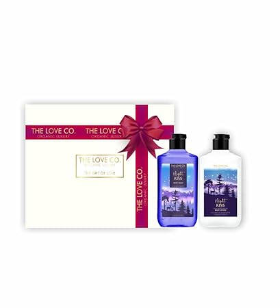 Night Kiss Bath and Body Care Gift Box - Shower Gel & Body Lotion | For Men and Women | Pampering Kit for Anniversary, Birthday & All Special Occasions | Premium Packaging | Pack of 2