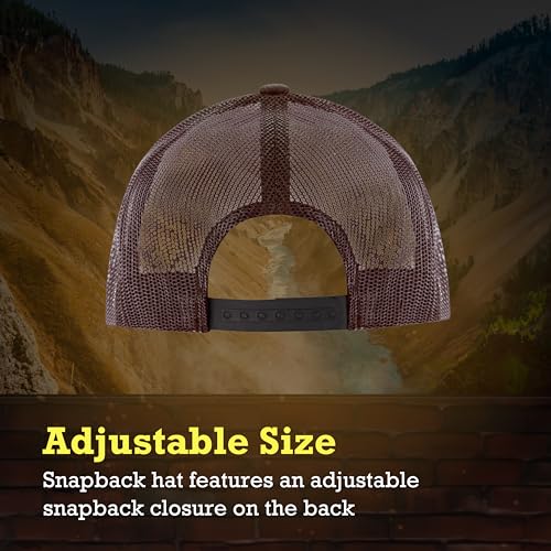 Yellowstone Gorra Trucker Ajustable con Visera Curva miniatura 6