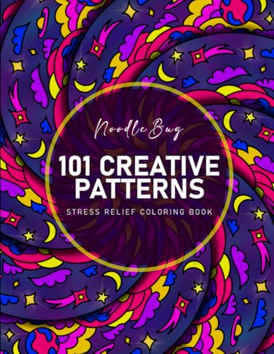 101 Creative Patterns:: Stress Relief Mandala Coloring Book for Adults with 3 Levels of Difficulty | Relaxing Coloring Books for Adults, Women & Seniors | Mindfulness & Art Therapy Gift Idea image 2