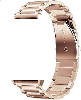 سوار من السيراميك الصلب 22 ملم لسامسونج جالاكسي 3، 45 ملم/ ساعة 46 ملم/ جيرسي S3/ هواوي GT2E/GT (42&46 ملم)/ GT 2 برو/GT2 46 ملم/ اونور ماجيك 2 46 ملم/امازون فيت جي تي ار 47 ملم/ جي تي ار 2/2e (ذهبي)