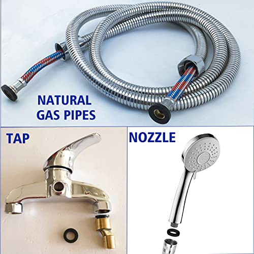 Busy-Corner 725 Pieces Rubber Flat Washer Gasket Assortment, Buna-N 70A, 8 Sizes, For Everyday Washer Needs, Ideal Repair Kit For Faucet Or Plumbing #TOP4