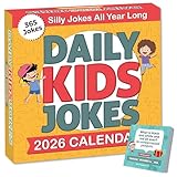 2026 Daily Kids Joke Calendar | Fun Lunchbox Notes For Kids, Tear Off Pages with Daily Puns & Jokes for Children, Lined Backside for Personal Notes, Great Way To Add a Touch of Humor To Your Child's Routine
