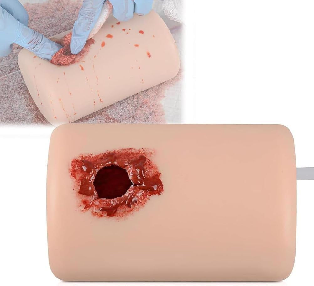 Simula Escenas De Sangrado Modelos De Heridas para El Cuidado De Heridas Simulador De Vendaje Y Torniquete Primeros Auxilios para Detener Hemorragias En Clases De Formación Médica