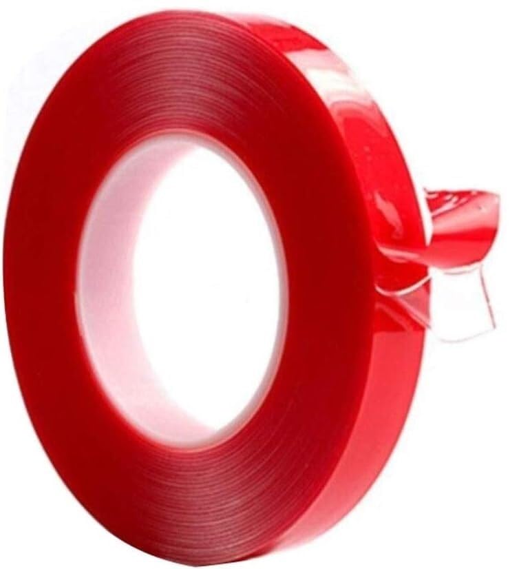 Cinta adhesiva de doble cara para uso intensivo, Cinta acrílica de doble cara multiusos en varios tamaños(50mm wide*20 m)