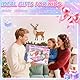 2025 Tanzmatte für Kinder ab 3 4 5 6 7 8 Jahre mädchen- Tanzmatte Bluetooth für Kinder mit Musik 2-Spieler Wiederaufladbar Kinder Tanzmatte Weihnachten Prinzessin Geschenk mädchen 4 Jahre