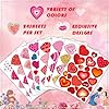 Heart Stickers,Valentines Stickers,Heart Stickers for Kids,Valentines Stickers,Valentine's Day Stickers for Kids,Face,Envelope and Gifts(288pcs) #3