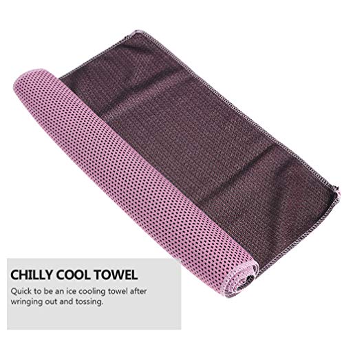 BESPORTBLE, 3 peças de toalhas refrescantes macias e respiráveis, toalha de microfibra de secagem rá