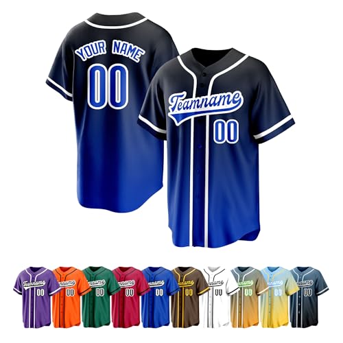 Custom Baseball Jersey – Personalized with Your Name, Number &