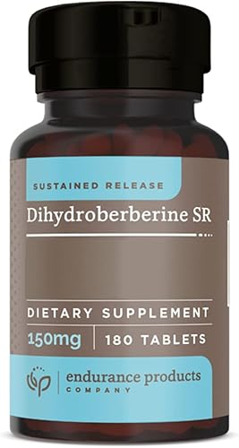 EPC ENDURANCE PRODUCTS COMPANY Dihidroberberina - Liberación sostenida - 150 mg de forma altamente biodisponible de berberina - (180 tabletas) disponible en Yaxa Peru
