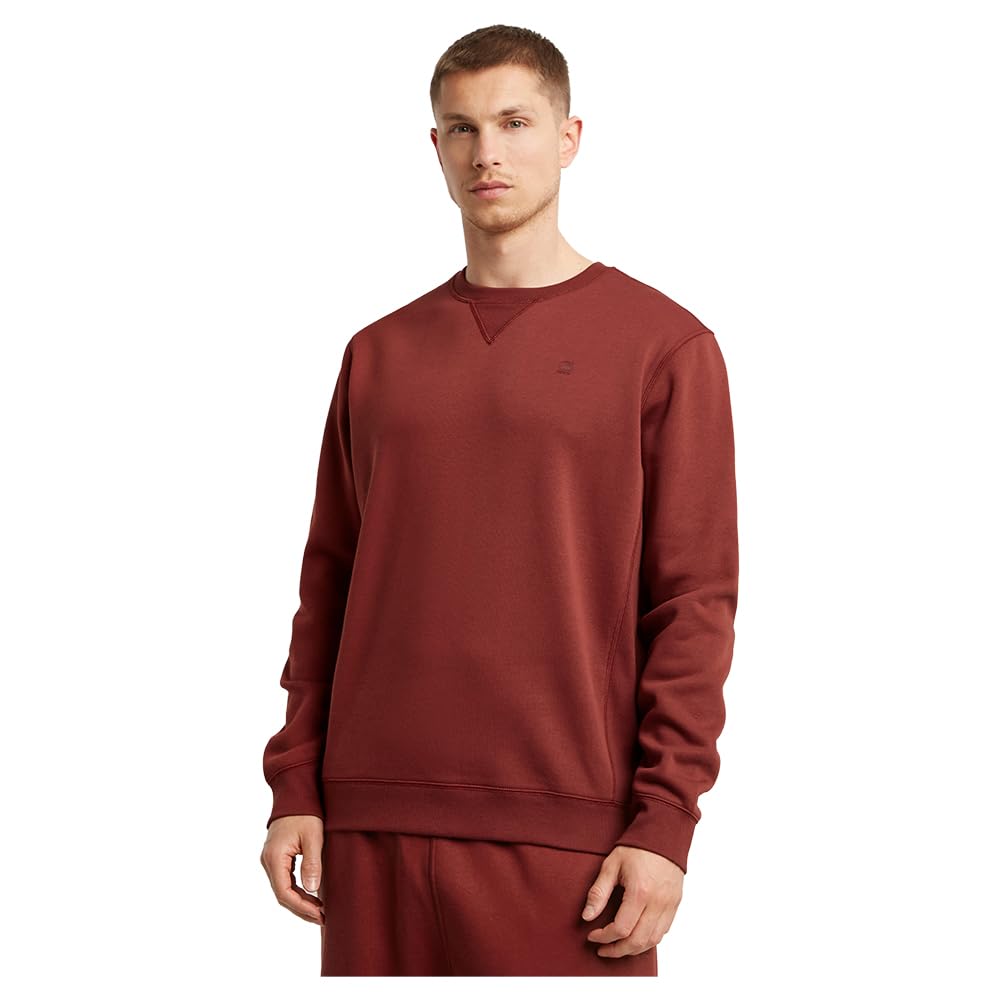 G-Star Men's Premium Core Sweater, Red (dry red D16917-C235-5298), L