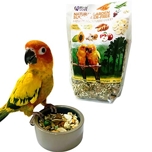 Birds LOVE All Natural Garden Blend Bird Food for Conures - Sunflower Free 2lb - Image 5
