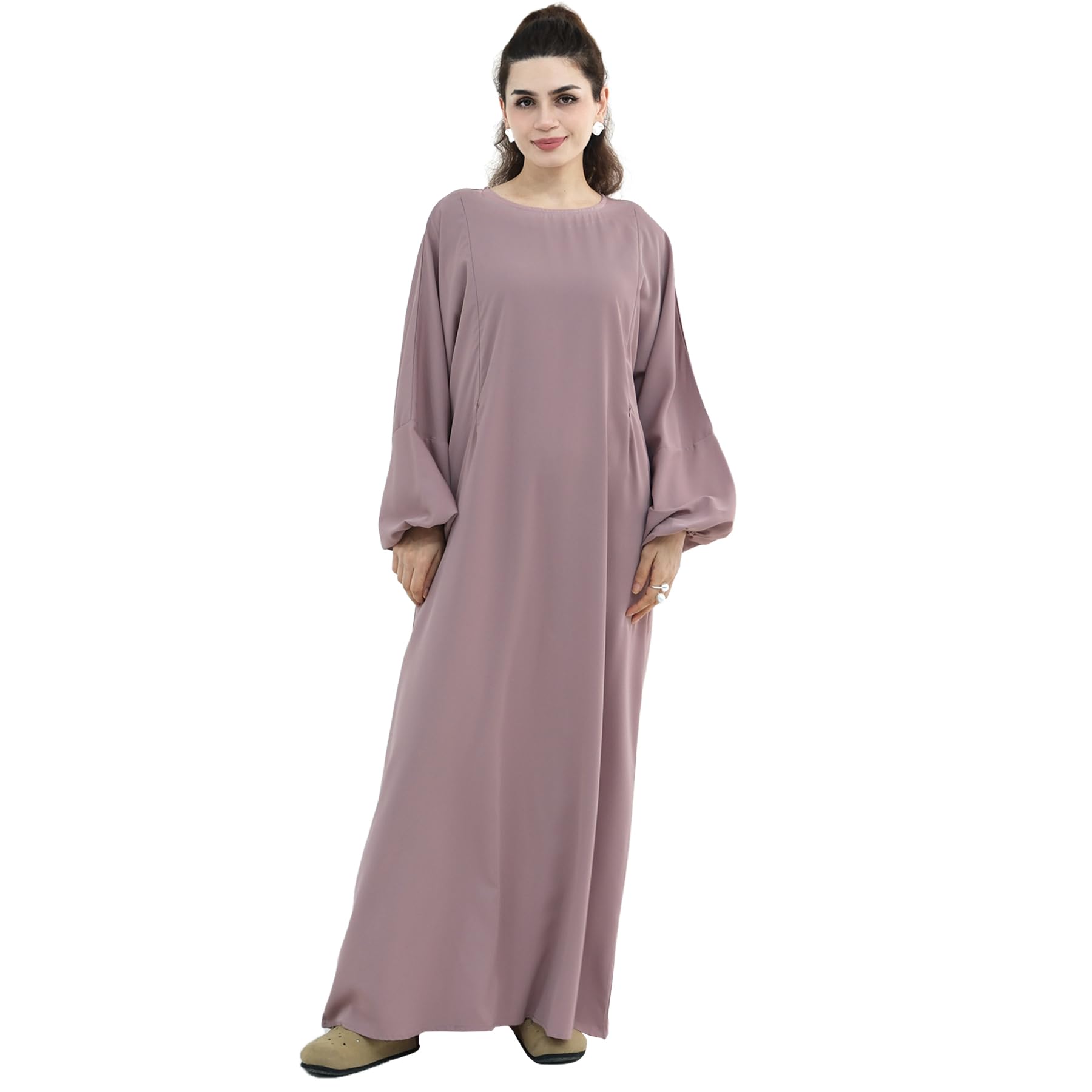 Pflege Gewand Kleid Für Muslimische Frauen Stillen Friendly Robe Reißverschlüsse Mutterschaft Kleidung Islamische 1pc Abaya Dress