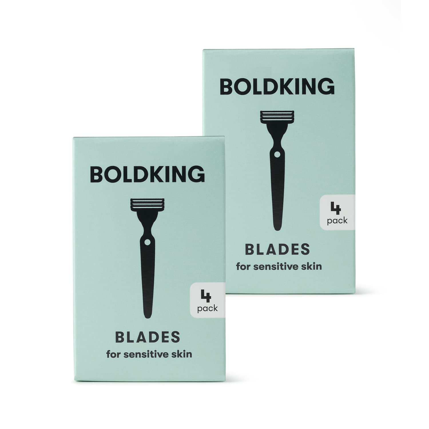 Boldking - The Refill Blades - Lame di Ricambio per Uomo - Pelle Sensibile - Duopack