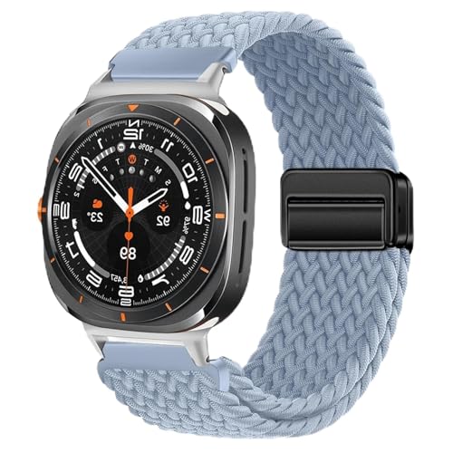 Bracelet Samsung Galaxy Watch Ultra 47mm nylon tressé magnétique sport
