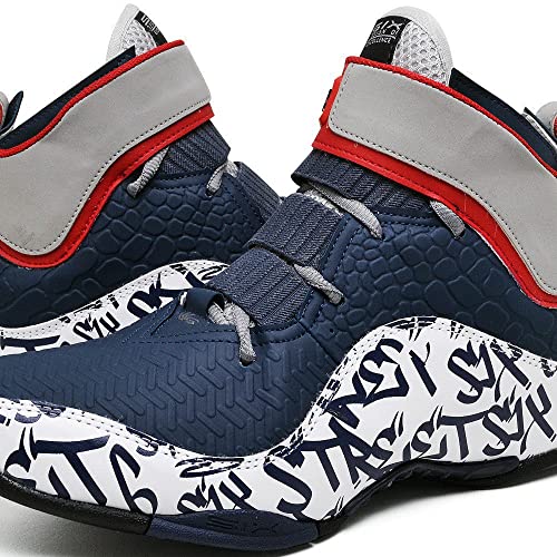 Tênis Basquete Tamanho Grande 45 ao 48 Six Impact 35047 Azul Cor:Azul;Tamanho:48