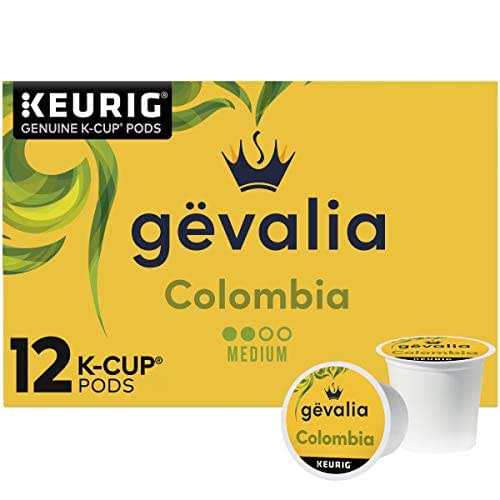Gevalia Colombia Medium Roast 100% Arabica Keurig K-Cup Coffee Pods
